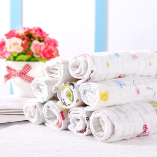 6 piezas toalla de Saliva para bebé, pañuelo pequeño, toalla de lactancia, 6 capas