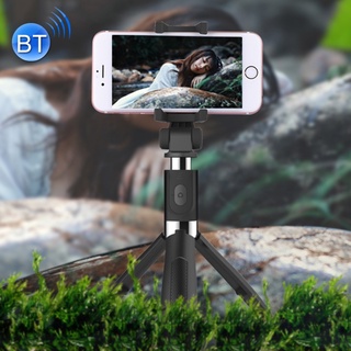 Selfie Sticks 2 En 1 Plegable Bluetooth Obturador Remoto Stick Trípode Para iPhone Y Teléfonos Android
