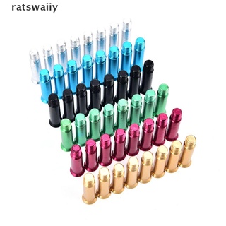 ratswaiiy 8x/set de aleación de aluminio en línea rodillo ejes tornillos tornillos para skate zapatos co