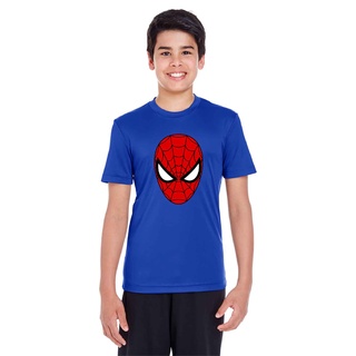 COTTON COMBED Spiderman UNISEX talla 3-5-7-9-13 algodón peinado 30S camiseta para niños
