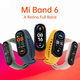 Mi Band 6 / M6 pulsera inteligente de 5 colores AMOLED Blood Oxygen Smart band Fitness Tracker Frecuencia cardíaca Bluetooth impermeable Reloj