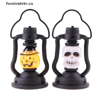 para led calabaza fantasma linterna lámpara colgante aterrador vela luz decoraciones de halloween. (2)
