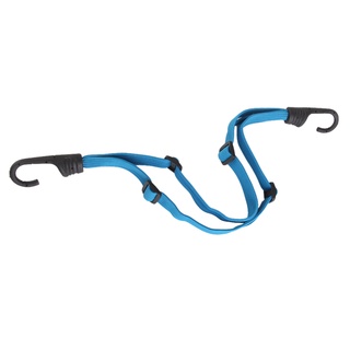 Azul resistente cuerda elástica cuerda cuerda equipaje maleta motocicleta Rack (4)