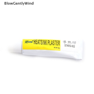 blowgentlywind 5g de silicona térmica conductiva adhesiva tubo de pegamento disipador de calor yeso bgw