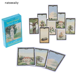 ratswaiiy 36 unids/caja lenormand oracle cards versión en inglés juego de mesa tarot deck cards co