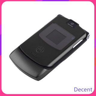 Motorola V3 Flip Teléfono Máquina Reacondicionado Estándar Negro 7 Idiomas (Capacidad Real 5MB , Predeterminada Virtual 1G) (1)