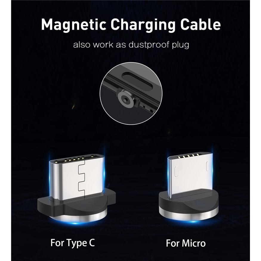 magnético usb cable de carga rápida usb tipo c cable imán cargador de datos carga micro usb cable de teléfono móvil cable usb (3)