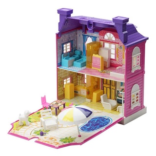 Kitty DIY casa de muñecas y muebles miniatura casa simulación asamblea juguetes de los niños (2)