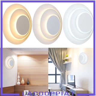 [LACOOPPIA1] Lámpara de pared giratoria LED para mesita de noche, sala de estar