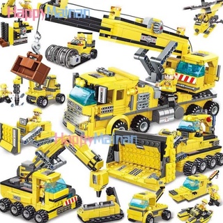 693pcs ingeniería camión bloques de construcción juguetes para niños