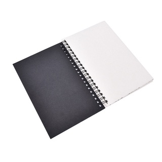 ALMETA Hard Sketching Paper Reeves Kraft Retro Notebook Back Bound Sketch Spiral High Quality Coil Book Blank (3)