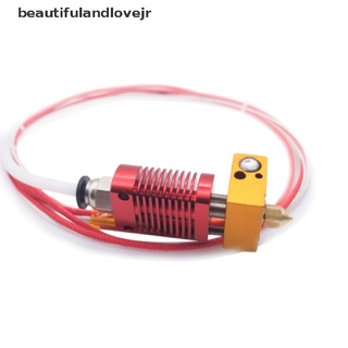 [beautifulandlovejr] cr10 mk8 12v/24v extruder hotend boquilla kit de bloque de aluminio con termistor