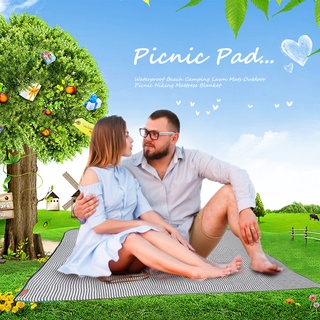 etaronicy - manta impermeable para colchón de playa, camping, césped, picnic al aire libre