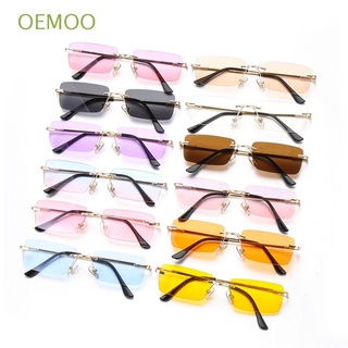 OEMOO Lentes Unisex De Diseño De Lujo UV400 Pequeños Retro Mujeres Vintage Gafas De Sol