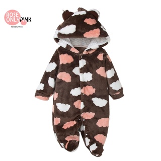 [Roseonlypink] Innovative Baby Jumpsuit Comfortable to Wear Toddler Romper Clear Printing for Daily Wear