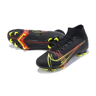 【Entrega rápida】Nike Hombres al aire libre Turf fútbol botas de entrenamiento Picos antideslizantes zapatos de futebol / botas de futebol / nike FG / Kasut Bola Sepak