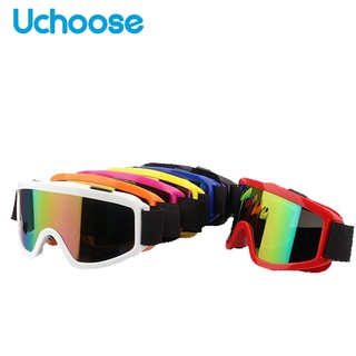 gafas protectoras casco de motocicleta deportes al aire libre a prueba de viento a prueba de polvo gafas de esquí snowboard gafas de motocross control antidisturbios