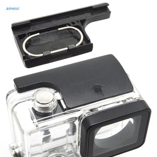amessi Waterproof Replacement Housing Case Box Lock Buckle For Gopro- Hero 3+4 Camera