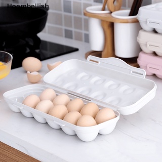 Hoe> 12/18 rejilla de prevención de colisiones huevo titular caja de almacenamiento de huevos refrigerador huevo bandeja bien