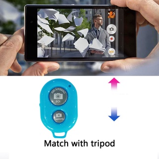 Selfie Bluetooth Control remoto cámara de teléfono móvil Control de obturador inalámbrico Selfie botón de liberación solidvalue (6)