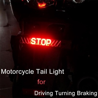rutucoo 51 led motocicleta trasera parada de freno de giro señal de giro luz de matrícula drl lámpara co