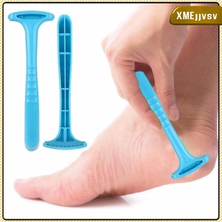 removedor de callos de pies, afeitadora de callos herramienta de eliminación de piel muerta con hoja de acero para eliminar la piel dura, agrietada y seca de pies (1)