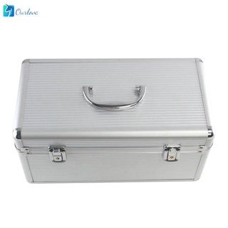 BX502 caja de protección de disco duro de aluminio de doble propósito caja de almacenamiento de disco duro