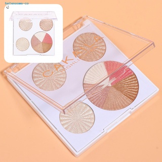 HEL Cosmetics Highlighter Face Makeup Colored Highlighter Non-smudge for Women