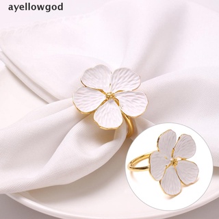 (hotsale) Wedding simple plum napkin napkin 5 petals lucky flower napkin ring napkin ring {bigsale}