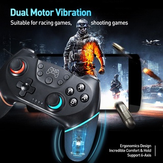 Gamepad Inalámbrico Joystick De Juego Para Nintent Switch Pro Controlador Bluetooth Consola smar (7)