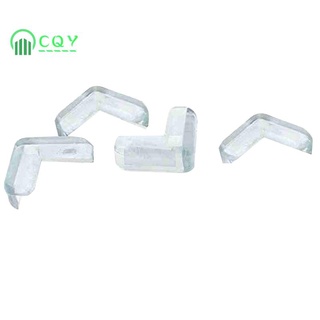 4 piezas de seguridad transparente de plástico suave mesa escritorio esquina protector protector