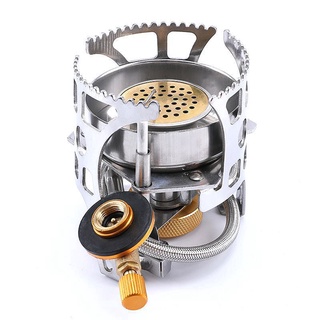 Portable Backpacking Stove Outdoor Camping Cooking Stove with Carry Case Windproof Design and Energy Efficient (5)