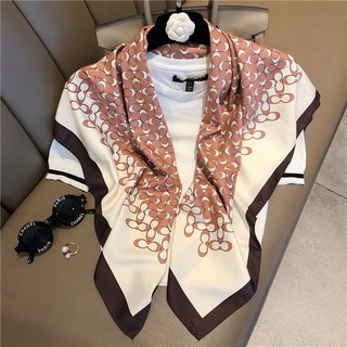 lisa moda bufanda 90x90cm cuadrado bufanda impreso bufanda mujer señora chal