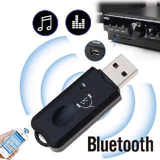 receptor inalámbrico usb bluetooth manos libres kit de coche reproductor mp3 con micrófono música estéreo receptor de audio