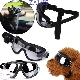 ZAIJIE gafas de perro duraderas de moda para mascotas, protección de ojos, gafas de sol, ropa de ojos, fotos útiles, accesorios, gafas ajustables, Multicolor