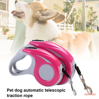Correa de perro retráctil cinta ajustable 3M/5M mascotas al aire libre caminar cuerda de tracción (1)