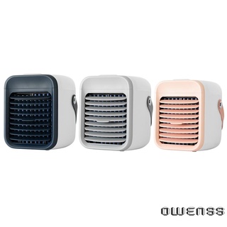 (Owenss) ventilador de refrigeración de agua de escritorio portátil hogar USB silencioso aire acondicionado ventilador enfriador