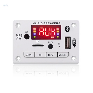 MYFU MP3 Placa Decodificadora Bluetooth compatible Con El Módulo De Radio FM Del Coche TF USB