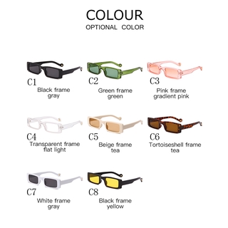 Gafas de sol cuadradas de alta calidad Retro para hombre/mujer/marco pequeño UV400 (8)