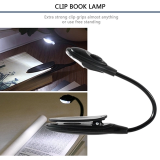 mini lámpara de lectura con clip flexible para portátil/lámpara de lectura (4)