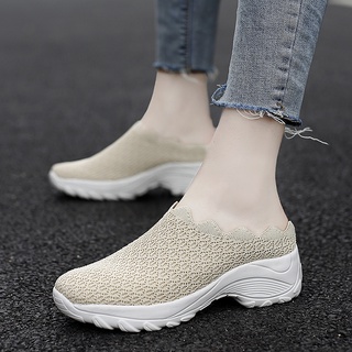Zapatos para caminar para mujer/zapatos cómodos de malla/tenis ligeros deportivos deportivos para correr