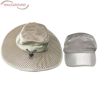 (Wal) Protector solar con protección UV/gorra de enfriamiento de hielo Casual/sombrero solar hidrosol