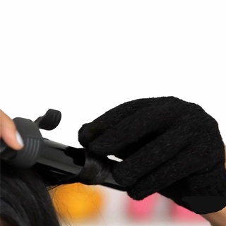 guante de aislamiento térmico para el cabello bloqueo de rizado estilo de mano cuidado de la piel protector de guantes herramienta (4)