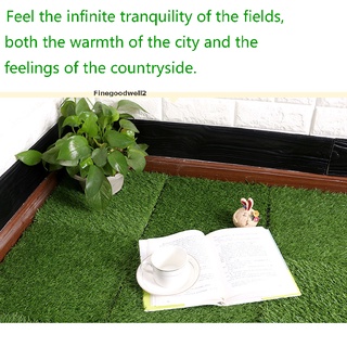 Finegoodwell2 TIANTIAN - Zerbino per interni ed esterni, tappeto erboso verde, ideale per casa Glory