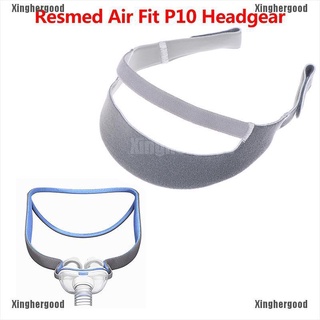Xinghergood 1X casco completo máscara pieza de repuesto CPAP cabeza banda para AirFitP10 máscara Nasal XHG