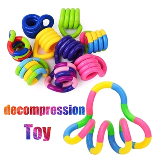 Juguete antiestrés para niños y adultos antiestrés juguete para descompresión cuerda de deformación