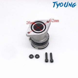 [Tyoung] conector de carburador de motocicleta Moto Carb carburador de admisión (1)