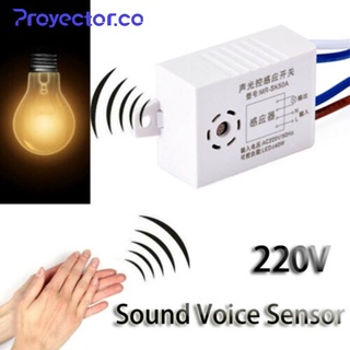 sensor De Voz Interruptor De Luz 220V Módulo detector Sonido Inteligente