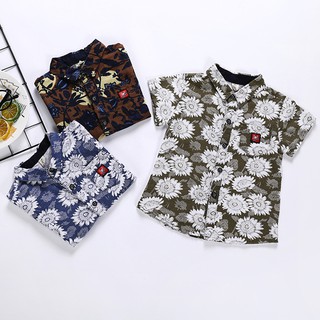 verano bebé niños manga corta camisetas floral impreso tops camisetas camisetas (1)