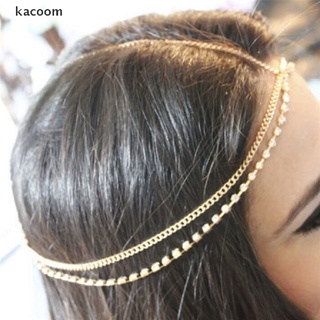 kacoom metal multicapa boho cabeza cadena diadema boda peinado accesorios co